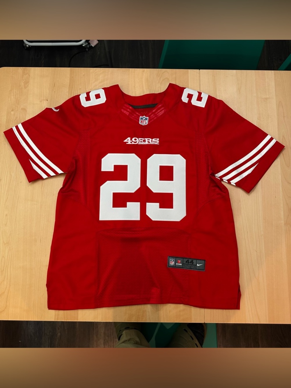 San Francisco 49ers #29 on field Nike Jersey size 44